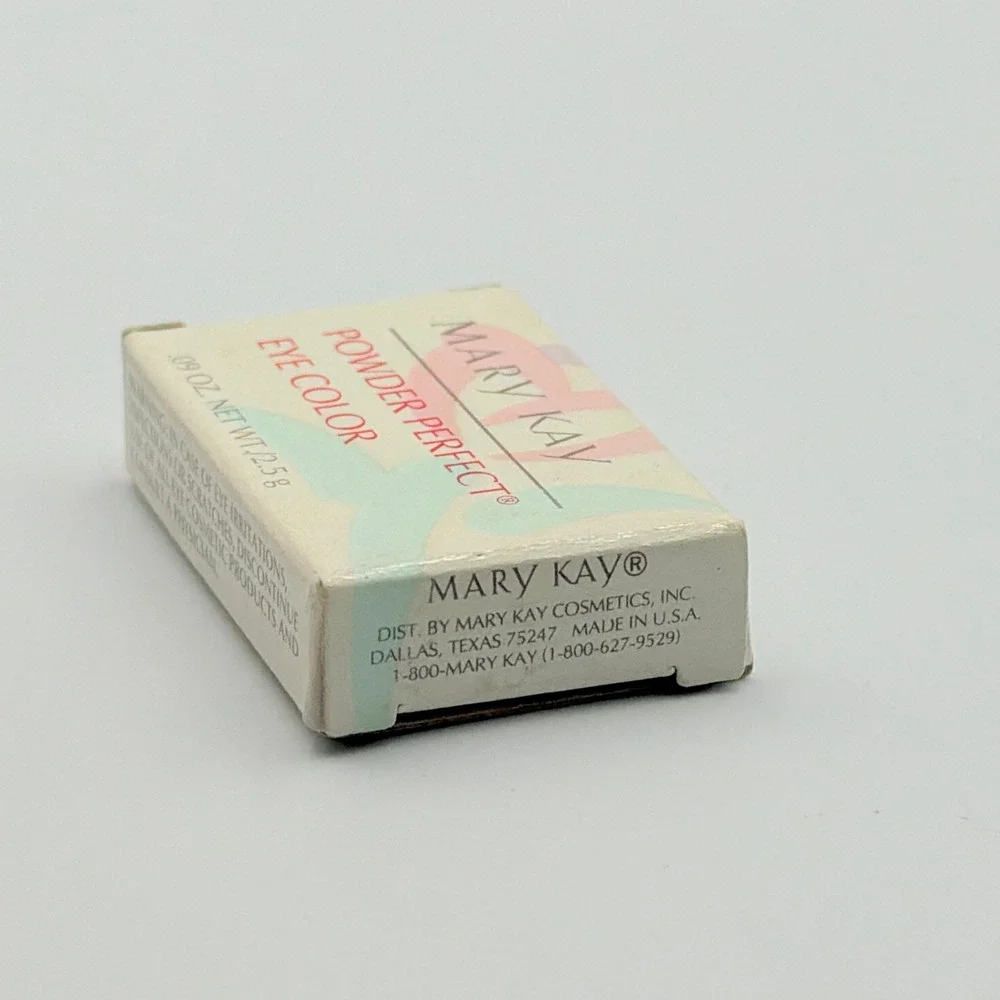 Mary Kay Powder Perfect Eye Color Olive 5955 Green Eyeshadow Vtg New 0.09oz